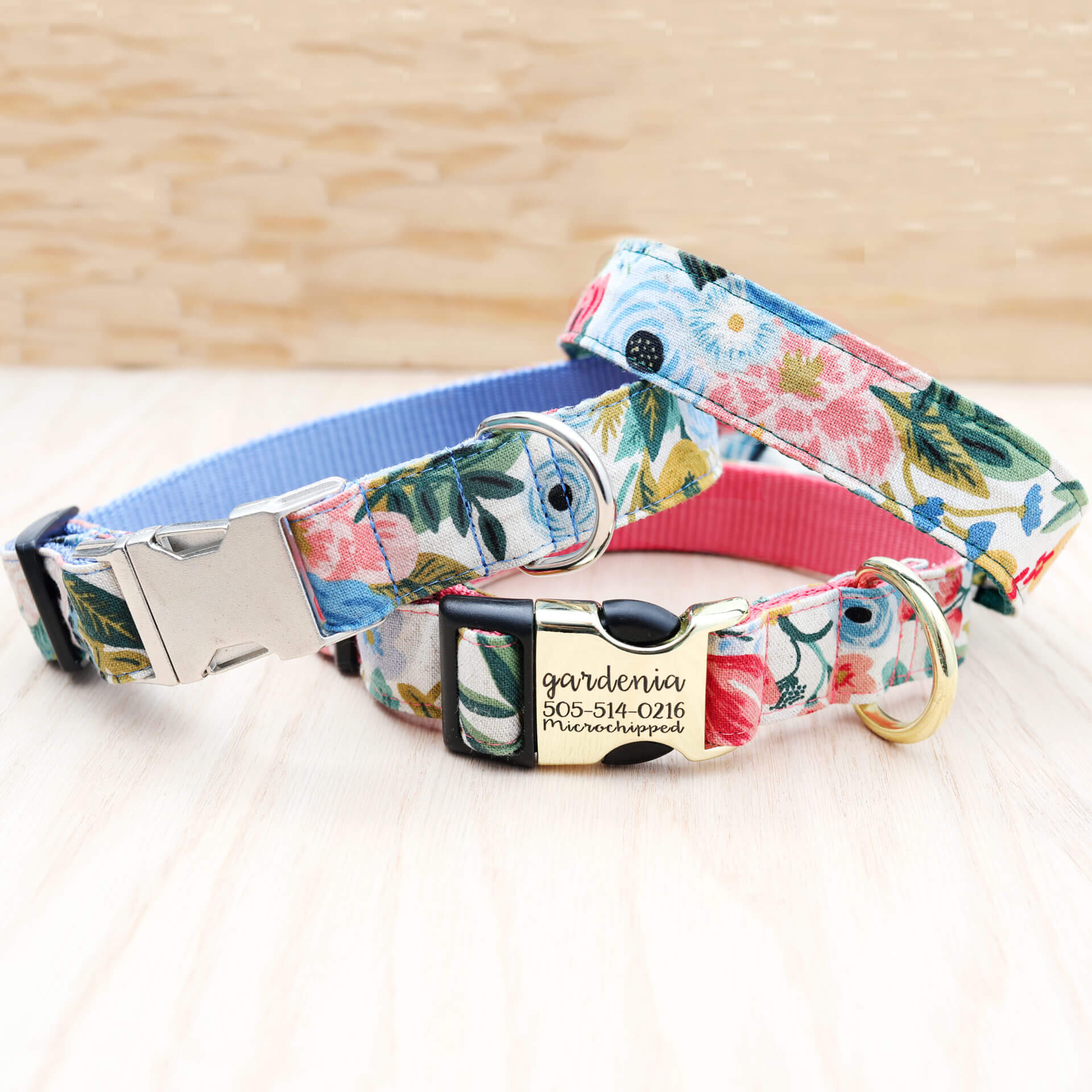 Garden Party Floral Canvas Dog Collar Questions & Answers