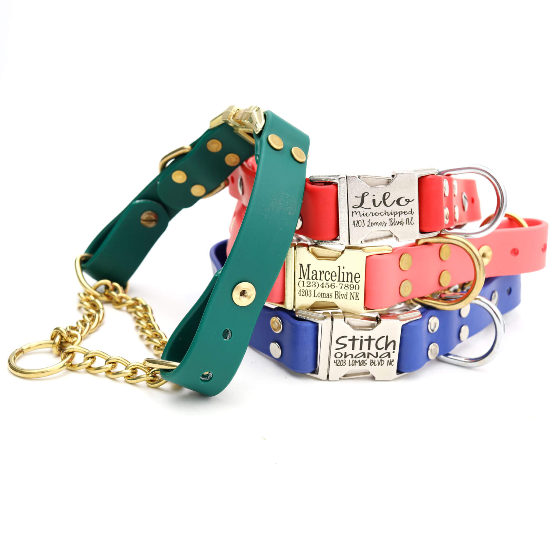 Waterproof Quick Release Martingale Dog Collar (20 colors) Questions & Answers