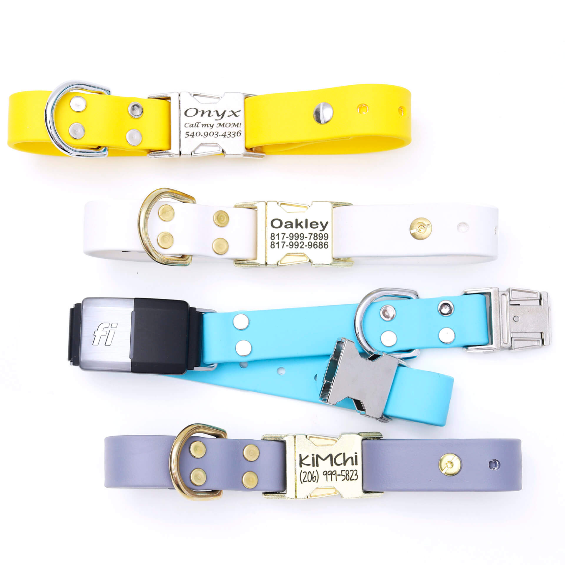 Fi Compatible Waterproof Biothane Dog Collar with Engraved Buckle Questions & Answers